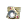 Baroque South Sea Pearl Chandelier Earrings - Image 3
