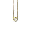 Silver Hound Dog "Coin" Necklace 18KT - Image 3