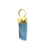 Large Irregular Aquamarine 18kt gold Pendant - Image 2