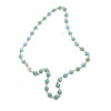 Round Cabochon Link Turquoise Necklace - Image 2